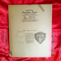 Image 3 of Pig - Merrell-Soule Company Advertising Paper Mask (July 3, 1904) - Boston Sunday Post