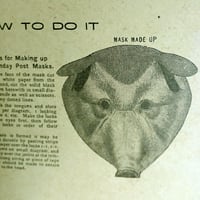 Image 5 of Pig - Merrell-Soule Company Advertising Paper Mask (July 3, 1904) - Boston Sunday Post
