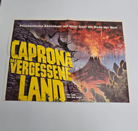 Image 2 of The Land That Time Forgot 1974 German Original Movie Poster Folded 23 in. x 33 in.