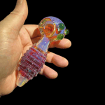 Hand Blown, Color Changing Pipe
