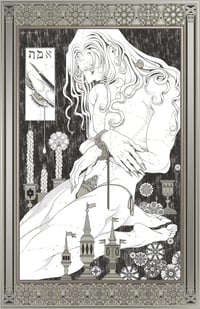 Image 2 of The Golem (two color options) - Large Print