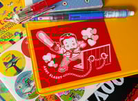"ASHY SLASHY" Sticker