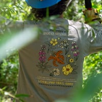 Image 1 of Lowelifes Wildflower Longsleeve Tee - Chicalote on Faded Olive