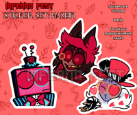 Image 2 of INFERNO FEST STICKER SET