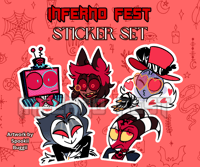 Image 1 of INFERNO FEST STICKER SET