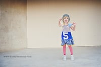 Image 4 of flowers purple floral HAPPY 4TH BIRTHDAY 4T FOUR 4 FOURTH BDAY short sleeve courtneycourtney dress