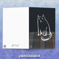 Image 5 of Patient Cat Greeting Card