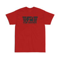 FNE CLASSIC LOGO T-SHIRT - (RED/BLACK)