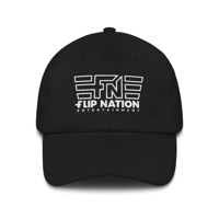 FNE CLASSIC LOGO CAP - (BLACK/WHITE) - ONE SIZE FITS ALL