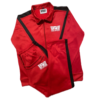 FNE  CLASSIC LOGO TRACKSUITS - (RED/WHITE/BLACK)