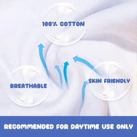 Image 4 of 6pcs Cotton Eco-Friendly Reusable Training Pants