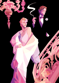 "Cannibal in White" || Hannigram Print