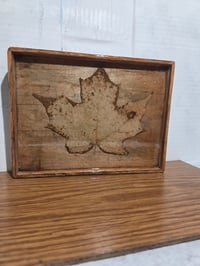 Image 2 of Square maple leaf 4 tray 