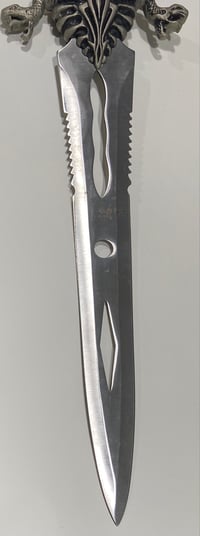 Image 2 of Vintage Fixed Blade "Medusa" Fantasy Dagger