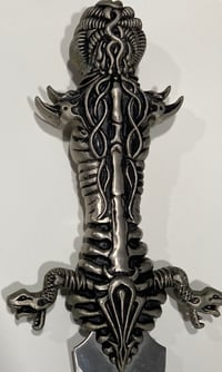 Image 6 of Vintage Fixed Blade "Medusa" Fantasy Dagger