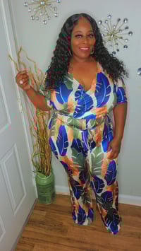 Image 1 of Tropical Temptation Jumpsuit 