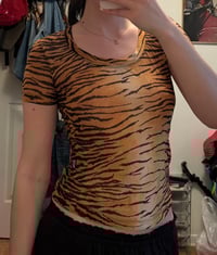 Image 5 of mesh moschino tee