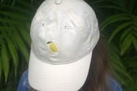 Image 2 of Children's Embroidered Cap - Lemon