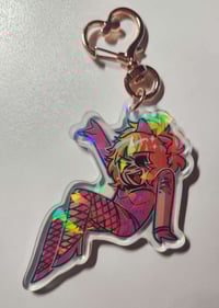 Image 2 of Party Girl Goromi || Acrylic Charm [Yakuza/RGG]