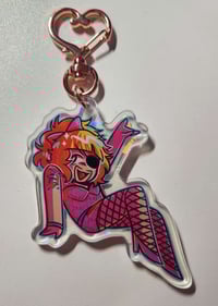 Image 3 of Party Girl Goromi || Acrylic Charm [Yakuza/RGG]