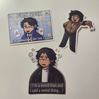 Image 2 of Missing Protagonists || Vinyl Stickers [Yakuza/RGG]