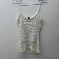 Image 3 of 00s betsey johnson crochet tank