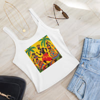 Image 5 of Women’s micro-rib tank top