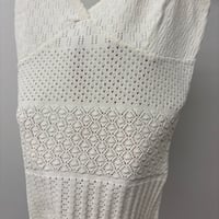 Image 2 of moschino pointelle tank