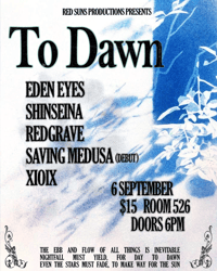 [TICKETS] To Dawn by Red Suns Productions