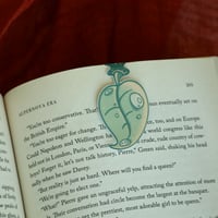 Image 1 of Dewy Leaf Magnetic Bookmark