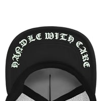 Image 5 of Glow Mesh Cap ✱ Black