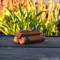 Image 2 of Fallen Overgrown Log Incense Holder