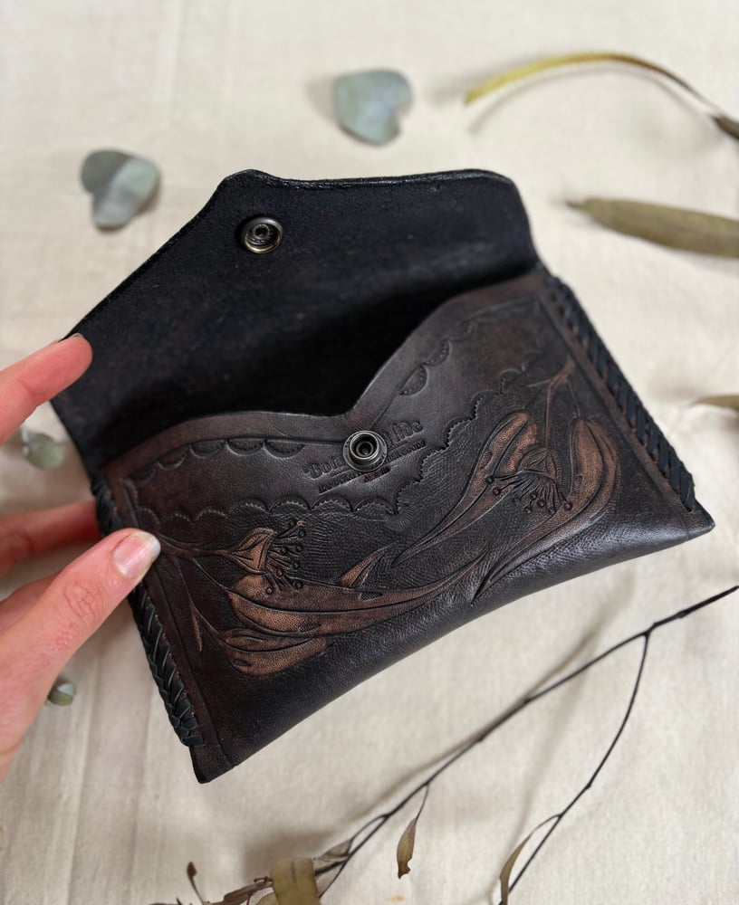 Image of Small clutch~ Eucalyptus and Moth 