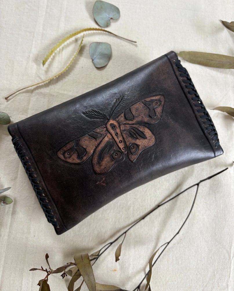 Image of Small clutch~ Eucalyptus and Moth 