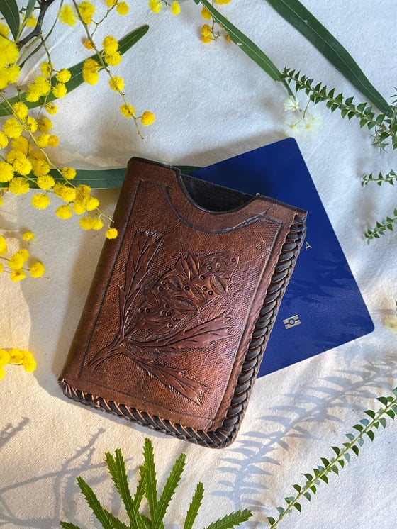 Image of Passport cover~ Banksia and Tea Tree 