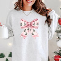 Image 1 of CHRISTMAS PINK BOW