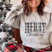 Image 1 of PLAID MERRY CHRISTMAS