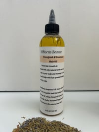 Image 2 of Fenugreek and Rosemary Herbal Hair Growth Oil