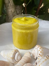 Image 3 of Exfoliating Turmeric Brightening Body Sugar Scrub, Moisturizing Skincare