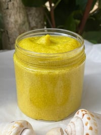 Image 4 of Exfoliating Turmeric Brightening Body Sugar Scrub, Moisturizing Skincare