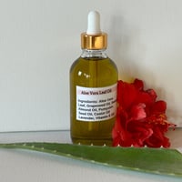 Image 3 of Aloe Vera Hair Oil Leaf Plant Infused All Hair Types Haircare Scalp Beard Oil