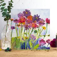 Image 1 of Flower Meadow Greetings Card