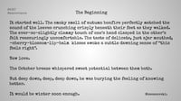 The Beginning