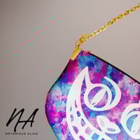 Image 2 of Cheshire Cat Purple Handbag