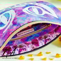 Image 5 of Cheshire Cat Purple Handbag