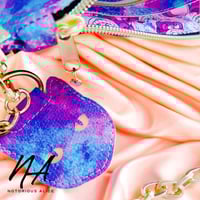 Image 4 of Cheshire Cat Purple Handbag