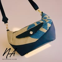 Image 2 of Recycled Coffee Sack Crossbody Bag