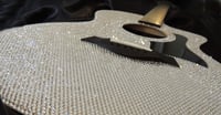 Image 4 of Electro Acoustic Crystal Covered Guitar