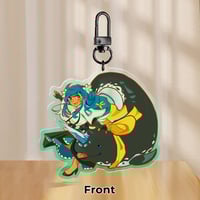 Image 2 of PRE-ORDER GGST Queen Dizzy Keychain