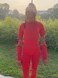 Image 1 of Lets Have Six Sleeves (Red Sleeves).